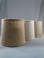 Chandelier Burlap Tapered Drum